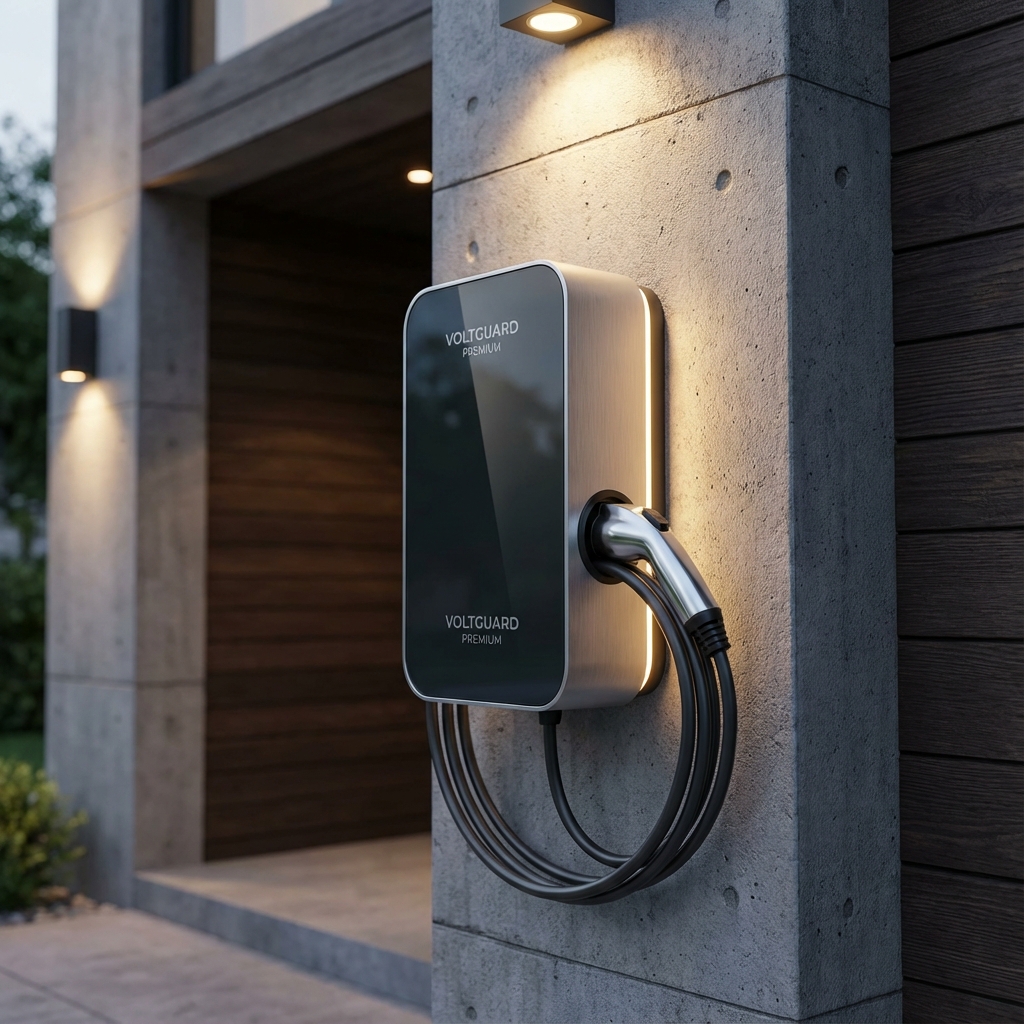 Installation borne de recharge